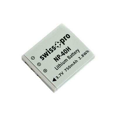 Swiss+Pro Batería NP-40H 750mAh