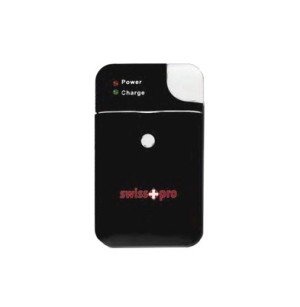 Swiss+Pro Cargador Baterías C-734U Universal Negro 1xUSB