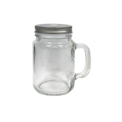 AP Jarra 350ml/12oz Mason Cristal Con Tapa