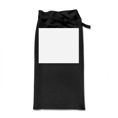 AP Delantal Cocinero Personalizable Negro