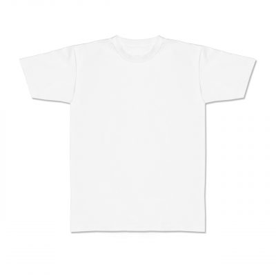 AP Camiseta Tacto algodón Blanca Personalizable unisex manga corta Talla 5/6 años