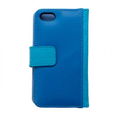 AP Carcasa iPhone 5/5s Funda Polipiel Azul