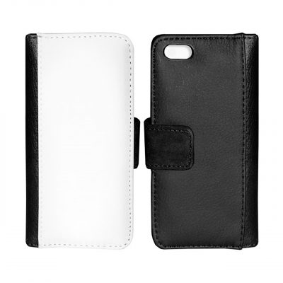 AP Carcasa iPhone 6/6s Funda Polipiel Negra