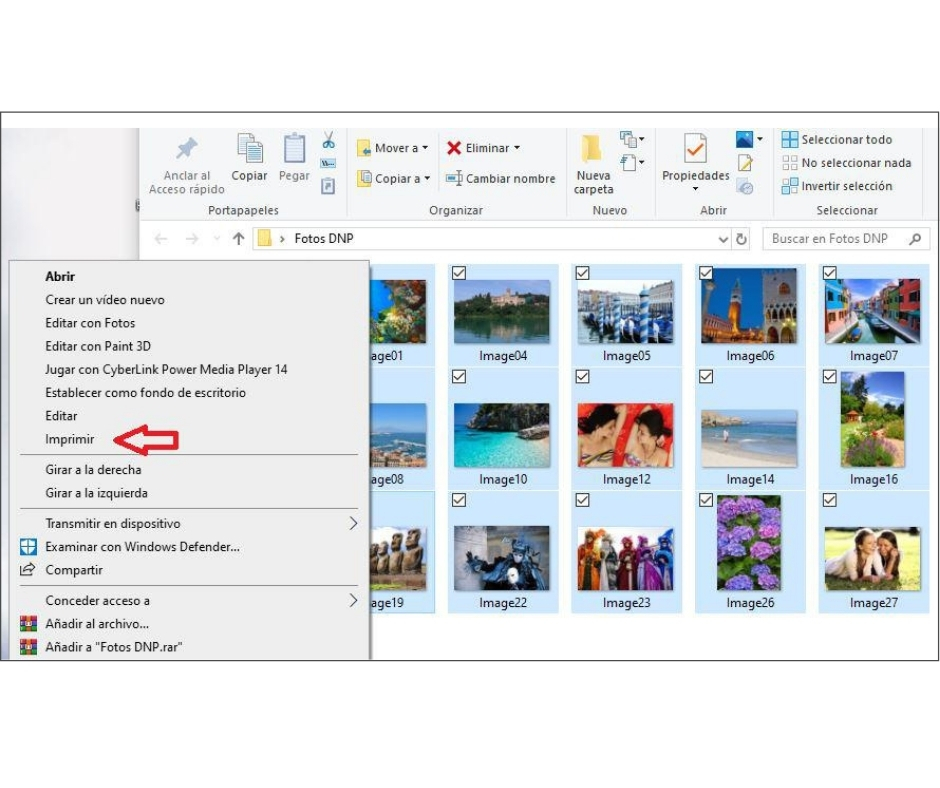 Dnp Ds620, Dnp Rx1 Y Dnp Rx1Hs: Impresiones Con Margen Blanco |