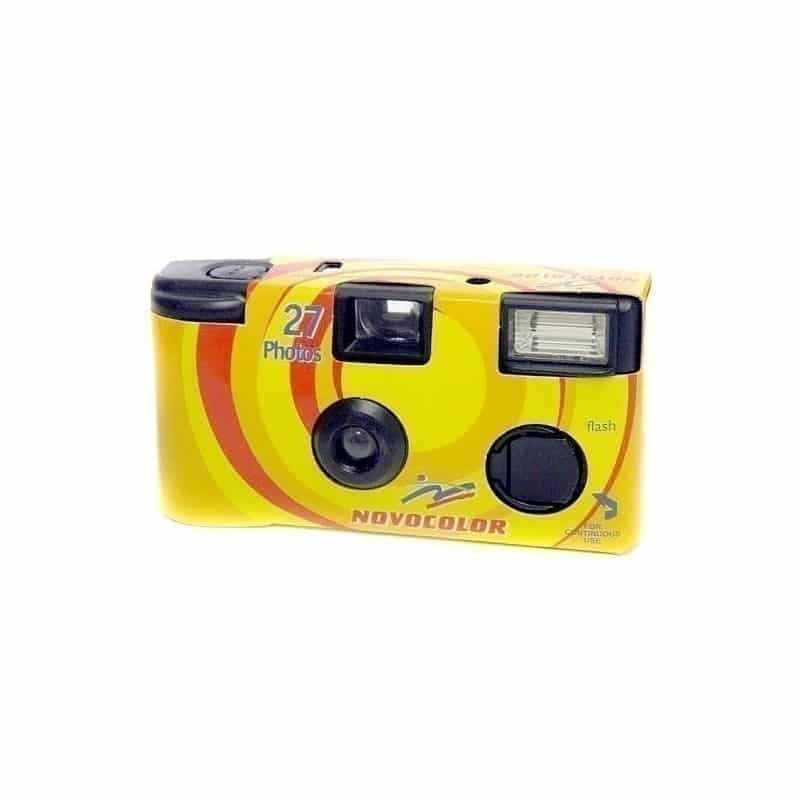 Pack De 5 Appareils Photo Jetables PHOTO PORST - 27 Photos Par Appareil, Avec Flash - Pour Mariage, Fête, Festival
