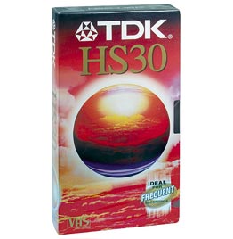 TDK VHS E 30 HS Cinta Video