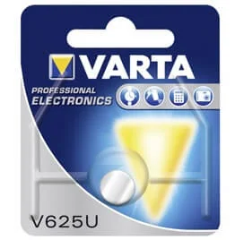 Varta Pila V625U SR44, PX625A, KA625 1,5V, Pack 1 ud.