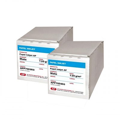 AP Papel Inkjet Comercial 120 grs. True Color (nucleo 3") Pack 2 u. 18"
