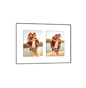 AP Quick-Panel 30x40 para 2 foto 15x20 Blanco