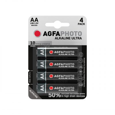 AgfaPhoto Ultra Pila AA, Pack 4 uds.