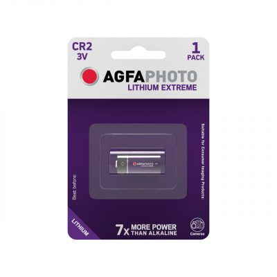 AgfaPhoto Extreme CR2 Battery, 3V, Pack 1 pc.