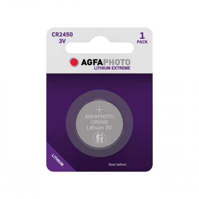 AgfaPhoto Extreme Pila CR2450, 3V, Pack 1 ud.