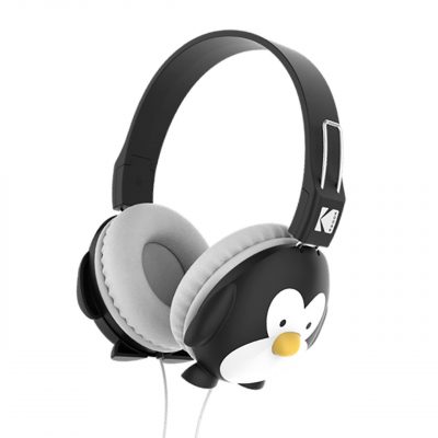 Kodak Auricular 100 Kids 20Hz-20kHz, cable 1.2 mts, 32 Ohm, Negro
