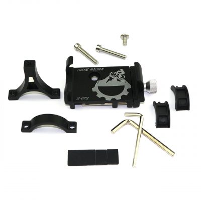 Swiss+Go Accesorio Mov. Eléctrica Soporte alum. manillar Teléf./GPS Negro ZM112N