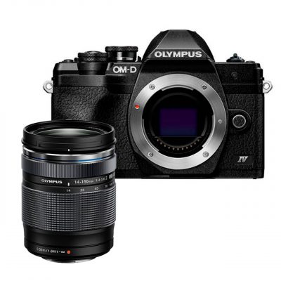 Olympus Cámara Evil OM-D E-M10 Mark IV Negra + Objetivo 14-150 mm