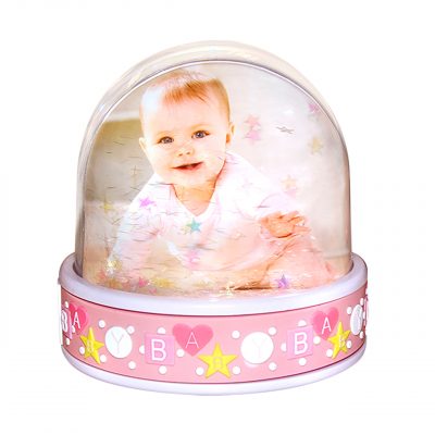 AP Bola Nieve Personalizable Ovalado Baby Pink