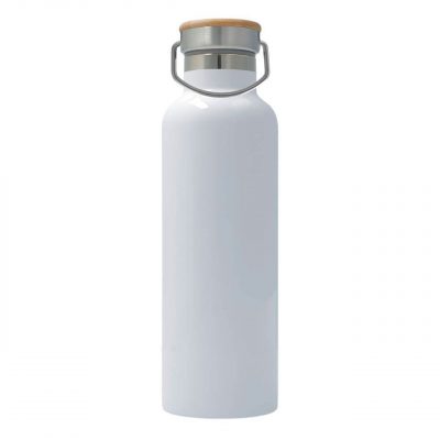 AP Botella 750ml/25oz Personalizable Termo Acero Inoxidable Blanca