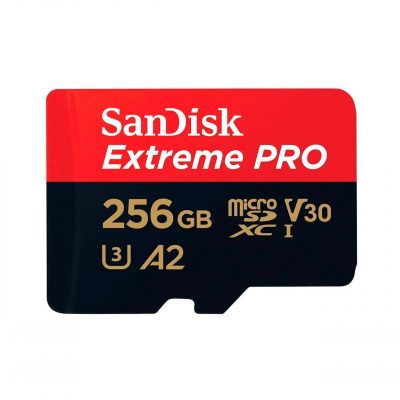 SanDisk Tarjeta Memoria SDXC Micro 256Gb Extreme Pro 200Mb/s C10 + Adaptador