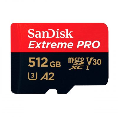 SanDisk Tarjeta Memoria SDXC Micro 512Gb Extreme Pro 200Mb/s C10 + Adaptador