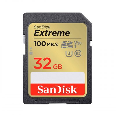 SanDisk Tarjeta Memoria SDHC  32Gb Extreme 100Mb/s Clase 10