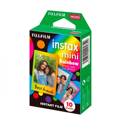 Fujifilm Instax Película Mini Rainbow (1x10 fotos)
