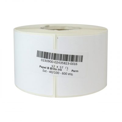 AP Etiqueta para ColorWorks Redonda Papel Brillo 54,5mm Bobina 600 Etiq.