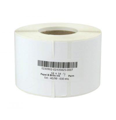 AP Etiqueta para ColorWorks Corazón Papel Brillo 58x54mm Bobina 630 Etiq.