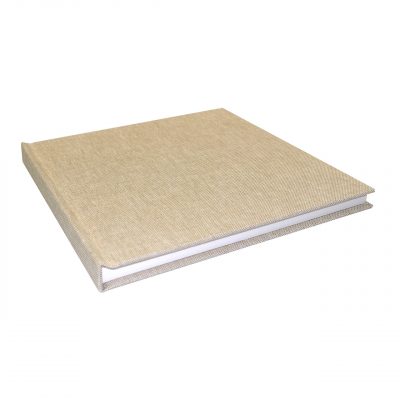 AP TexBook Álbum de Pegar 29x29 cm Tela Lino con 20 páginas blancas