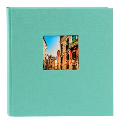 Goldbuch Bella Vista Álbum de Pegar 30x31 cm 60 hojas negras Aqua