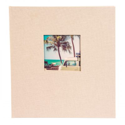 Goldbuch Bella Vista Álbum de Pegar 30x31 cm 60 hojas negras Arena