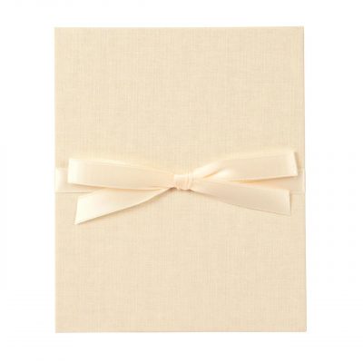 Goldbuch Leporello Linum Álbum de Pegar 16x19 cm cartulina negra Crema