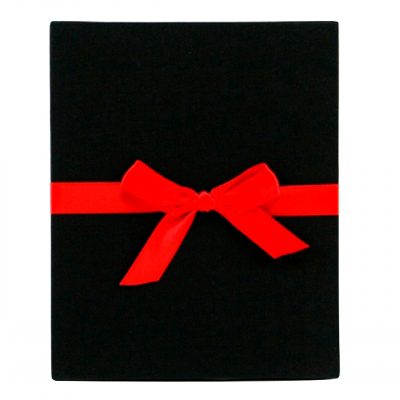 Goldbuch Leporello Linum Álbum de Pegar 16x19 cm cartulina negra Negro