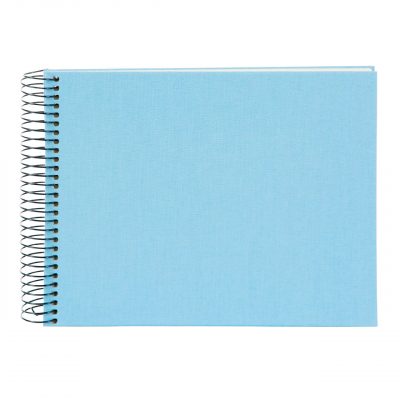 Goldbuch Bella Vista Álbum de Pegar 24x17 cm Espiral 40 hojas blancas Azul Cielo