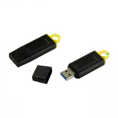 Kingston Pendrive Usb 128Gb DTX Exodia 100Mb/s Negro/Amarillo