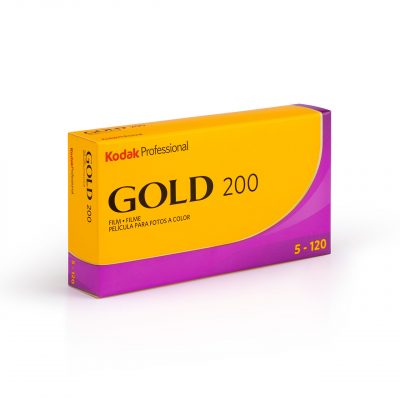 Kodak Gold 200-120 Película Negativo Color Pack 5 unidades