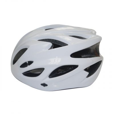 Swiss+Go Casco con Luz Seguridad Blanco ZM050BL Accesorio Mov. Eléctrica