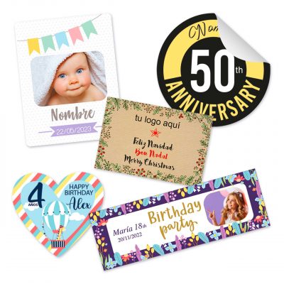 AP pack diseños para etiquetas