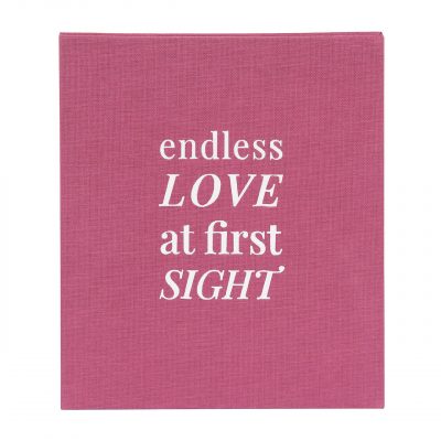 Goldbuch Leporello Linum 2.0 Álbum de Pegar 16x19 cm cartulina blanca Fucsia