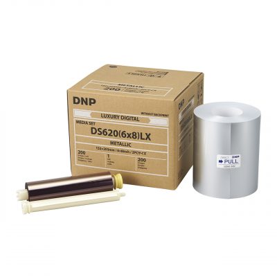 DNP Papel Térmico 15x20 DS620 LX Metálico