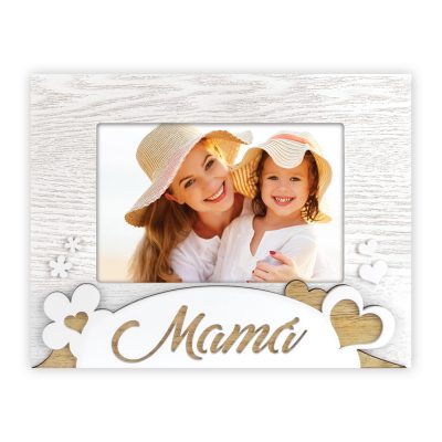 Zep Donatella ES Marco Fotos Madera  10x15 cm Blanco