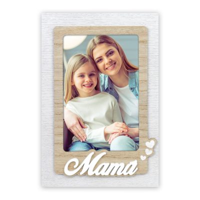 Zep Sandra ES Marco Fotos Madera  10x15 cm Blanco