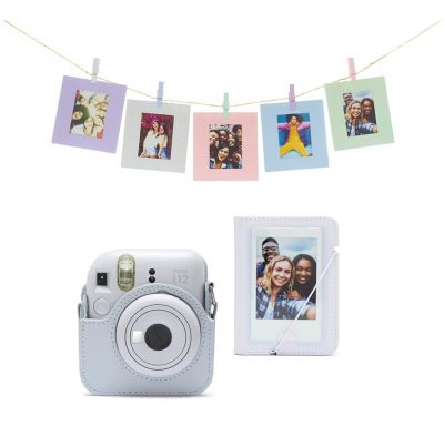 Fujifilm Instax Kit Accesorios para Mini12 Clay White
