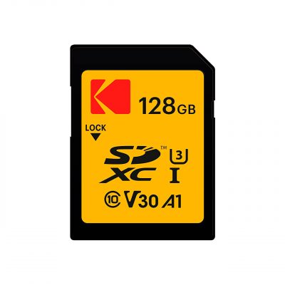 Kodak Tarjeta Memoria SDXC SD  128Gb 100 Mb/s C10 UHS-I U3