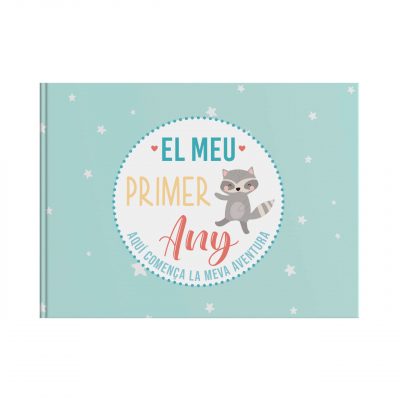AP Álbum para fotos Mod. 9 El Meu Primer Any  30x20 cm, tapa dura, 32 Hojas Mate  (catalán)