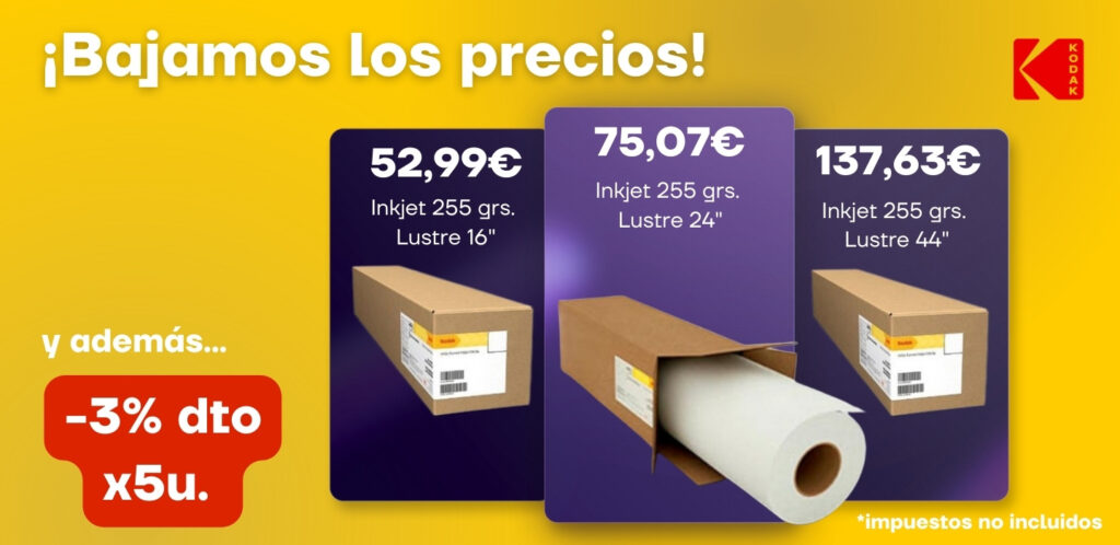 Bajada De Precios En El Papel Profesional Kodak |