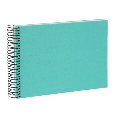 Goldbuch Bella Vista Álbum de Pegar 24x17 cm Espiral 40 hojas blancas Aqua