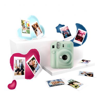 Fujifilm Instax Instant Camera MINI 12 Mint Green Kit Best Memories