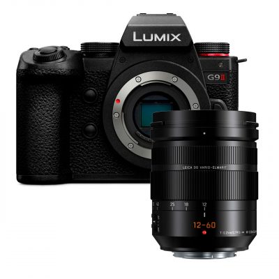 Panasonic Cámara Evil Lumix G9II + Obj. 12-60mm f2.8-4.0 Negra (sds)