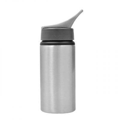 AP Botella 500ml/17oz Aluminio Térmica con gancho, Plata