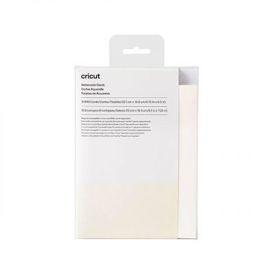 Cricut Watercolor Cards White R40